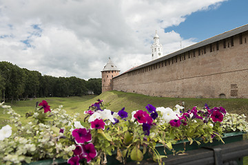Image showing Ancient fortress Novgorod