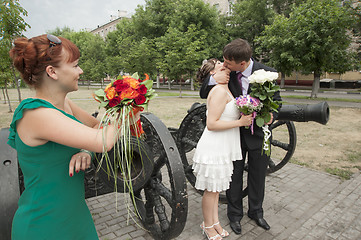 Image showing Girlfriend of the bride