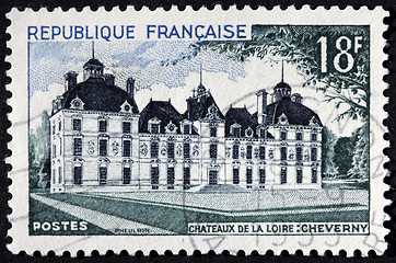 Image showing Cheverny Chateau Stamp