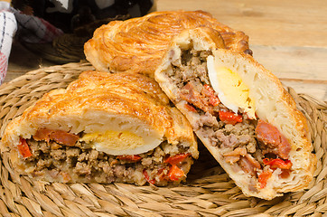Image showing Meat pie