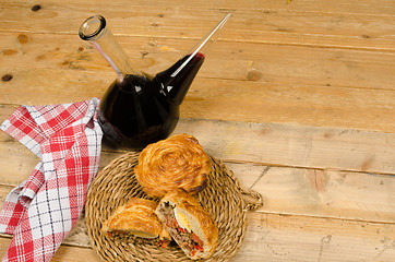 Image showing Traditional Spanish meat pie