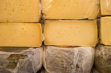 Image showing Spanish manchego cheese