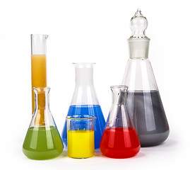 Image showing Laboratory glassware