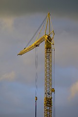 Image showing Construction Crane