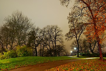 Image showing Autumn park