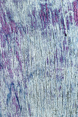 Image showing texture of old painted wood