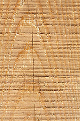 Image showing Background of brown wood texture close up