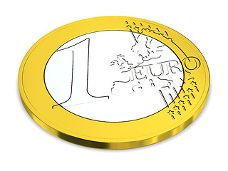 Image showing One Euro