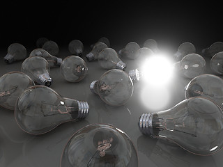 Image showing Bright idea