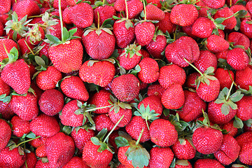 Image showing strawberry background