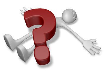 Image showing dead by question mark