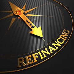 Image showing Refinancing. Business Background.