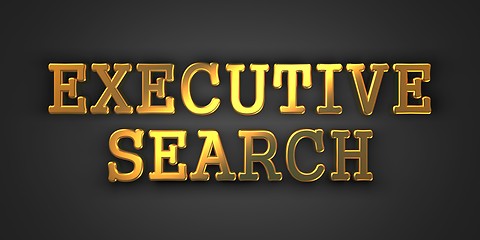 Image showing Executive Search. Business Background.