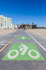 Image showing Bicycle Path