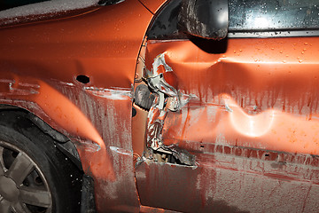 Image showing Car crash, insurance