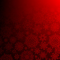 Image showing Seamless deep red christmas. EPS 10