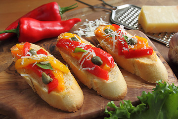 Image showing Crostini