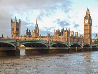 Image showing Westminster Bridge