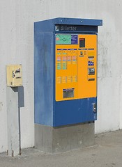 Image showing Ticket machine