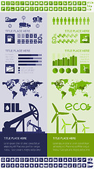 Image showing Oil Industry Infographic Template