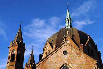 Image showing St. Olav's Cathedral, Oslo