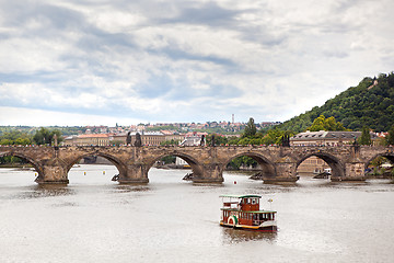 Image showing Charles Bridge in Prague