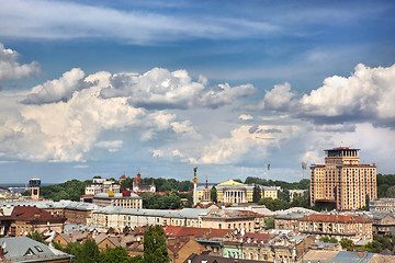 Image showing Kiev summer center cityscape