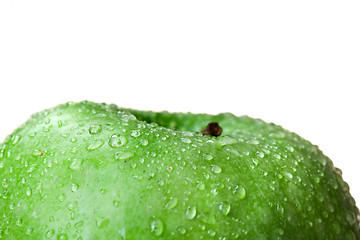 Image showing green apple isolated on white