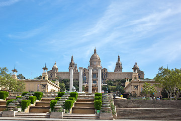 Image showing National Museum in Barcelona, Spain