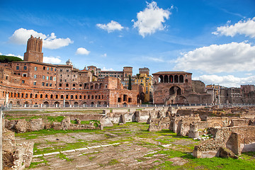 Image showing Ruins of Roman Forum in Rome