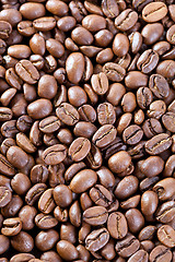 Image showing background from coffee beans