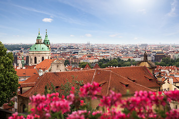 Image showing View of Prague in summer