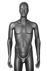 Image showing black male mannequin isolated on white