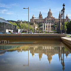 Image showing National Museum in Barcelona, Spain