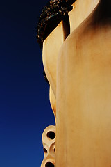 Image showing Casa Mila Gaudi Barcelona