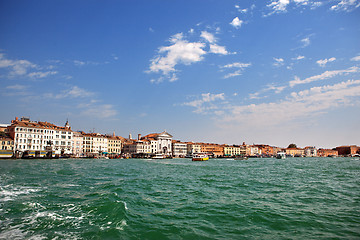 Image showing View of Veince from sea