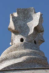 Image showing Casa Mila Gaudi Barcelona