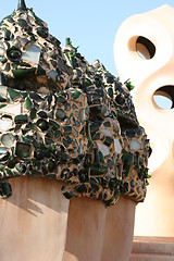 Image showing Casa Mila Gaudi Barcelona