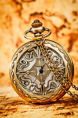 Image showing Vintage pocket watch