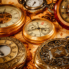 Image showing Vintage pocket watch