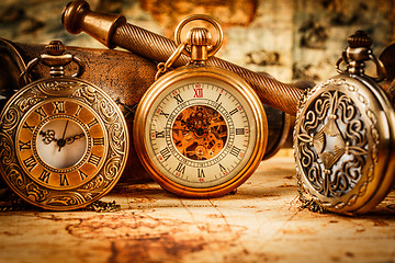 Image showing Vintage pocket watch