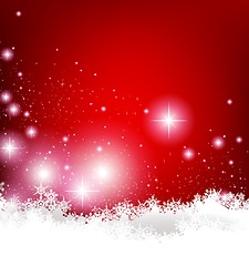 Image showing Elegant Christmas background