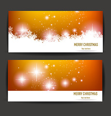 Image showing Elegant Christmas banners