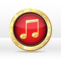 Image showing Music icon