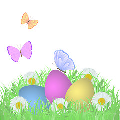 Image showing easter eggs