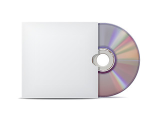 Image showing Compact disk with cover.