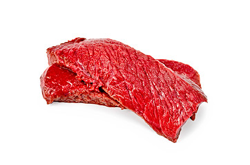 Image showing Meat beef slices