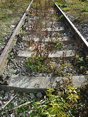 Image showing Railroad tracks