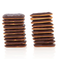 Image showing Jaffa Cake Stacks