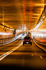 Image showing Tunnel traffic in New York